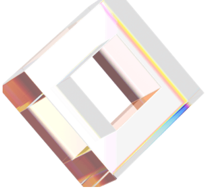 Background floating crystal