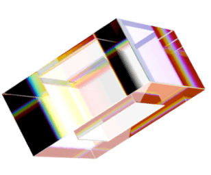 Background floating crystal